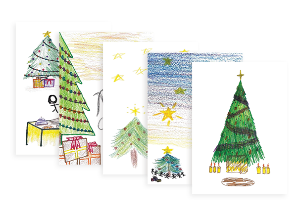 Hand-Drawn Cards by OSEC Survivors 2024